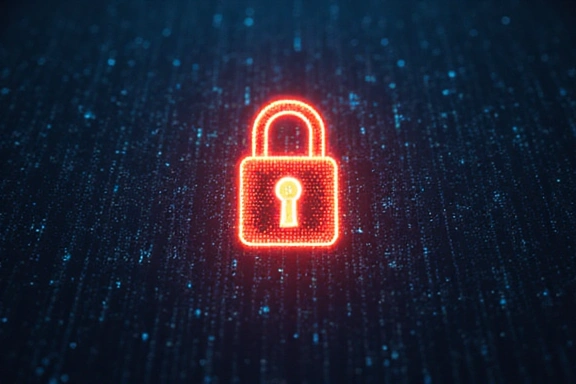 Padlock icon symbolizing digital security